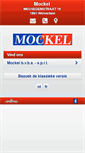 Mobile Screenshot of mockel.be